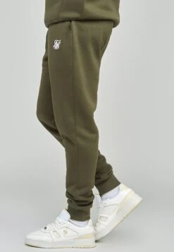 SikSilk Khaki Essential Cuffed Jogger -Modern Men Wear Shop SS 24862 3