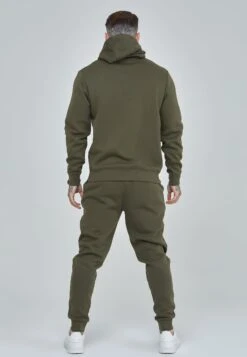 SikSilk Khaki Essential Cuffed Jogger -Modern Men Wear Shop SS 24862 5