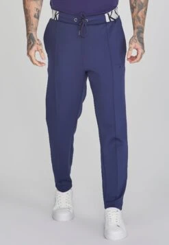 SikSilk Navy Tapered Fit Joggers -Modern Men Wear Shop SS 26000 3