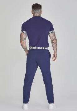 SikSilk Navy Tapered Fit Joggers -Modern Men Wear Shop SS 26000 5