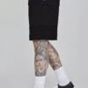 SikSilk Black Dynamic Shorts -Modern Men Wear Shop SS 26058 1