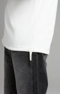 SikSilk Ecru Oversized T-Shirt -Modern Men Wear Shop SS 26098 6