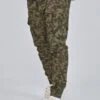 SikSilk Green Camo Cargo Pants -Modern Men Wear Shop SS 26170 1