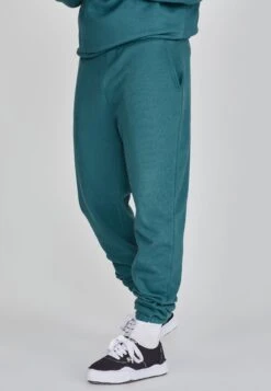 SikSilk Green Graphic Joggers -Modern Men Wear Shop SS 26410 3