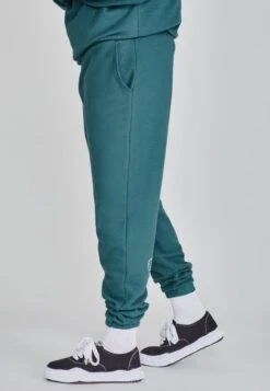 SikSilk Green Graphic Joggers -Modern Men Wear Shop SS 26410 4