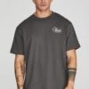 SikSilk Grey Graphic T-Shirt -Modern Men Wear Shop SS 26411 1
