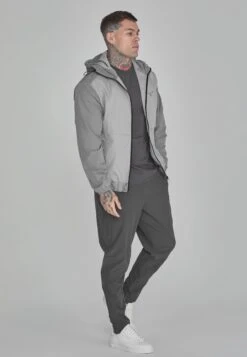 SikSilk Grey Windbreaker -Modern Men Wear Shop SS 26435 4