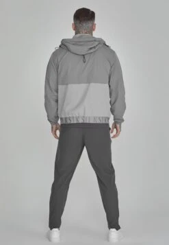 SikSilk Grey Windbreaker -Modern Men Wear Shop SS 26435 5
