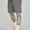 SikSilk Grey Cargo Shorts -Modern Men Wear Shop SS 26503 1