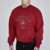 SikSilk Burgundy Logo Sweater -Modern Men Wear Shop SS 26602 1