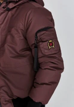 SikSilk Brown Bomber Jacket 9 SikSilk Brown Bomber Jacket -Modern Men Wear Shop SS 26709 3