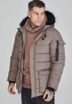 SikSilk Beige Parka