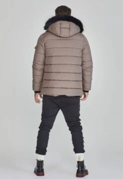SikSilk Beige Parka -Modern Men Wear Shop SS 26714 5