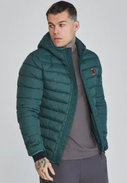 SikSilk Green Bubble Jacket