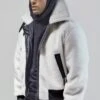SikSilk Ecru Bomber Jacket 2 SikSilk Ecru Bomber Jacket -Modern Men Wear Shop SS 26731 1