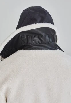 SikSilk Ecru Bomber Jacket -Modern Men Wear Shop SS 26731 3