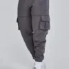 SikSilk Grey Cargo Joggers -Modern Men Wear Shop SS 26750 1
