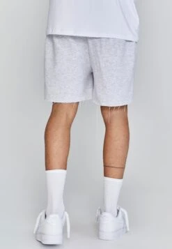 SikSilk Grey Marl Shorts -Modern Men Wear Shop SS 26766 3