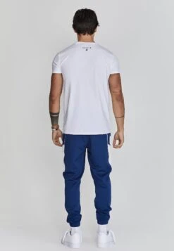 SikSilk Navy Muscle Fit Joggers -Modern Men Wear Shop SS 26831 5