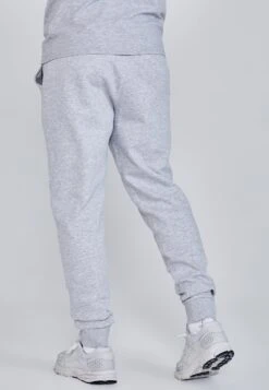 SikSilk Grey Marl Essentials Joggers -Modern Men Wear Shop SS 26936 4