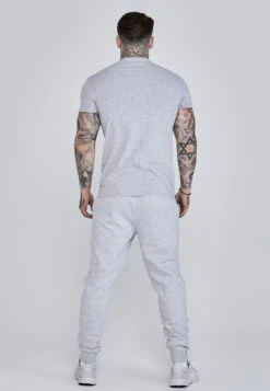 SikSilk Grey Marl Essentials Joggers -Modern Men Wear Shop SS 26936 5