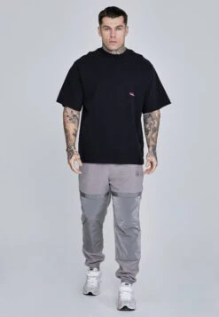 SikSilk Grey Polar Fleece Joggers -Modern Men Wear Shop SS 26990 4