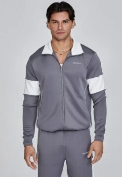 SikSilk Grey Track Top