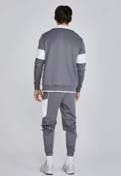 SikSilk Grey Track Top -Modern Men Wear Shop SS 27002 5