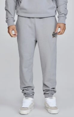 SikSilk Grey Relaxed Fit Joggers -Modern Men Wear Shop SS 27041 4