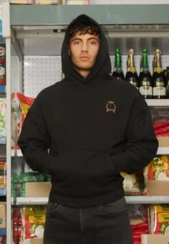 SikSilk Black Pullover Hoodie