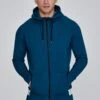 SikSilk Green Full Zip Hoodie