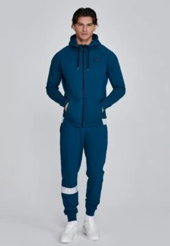 SikSilk Green Full Zip Hoodie -Modern Men Wear Shop SS 27077 3