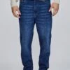 SikSilk Blue Tapered Jeans
