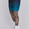 SikSilk Black Teal Fade Swim Shorts -Modern Men Wear Shop SS 27198 1
