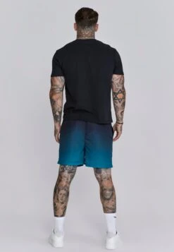 SikSilk Black Teal Fade Swim Shorts -Modern Men Wear Shop SS 27198 5