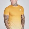 SikSilk Orange Yellow Fade T-Shirt 2 SikSilk Orange Yellow Fade T-Shirt -Modern Men Wear Shop SS 27228 1