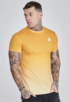 SikSilk Orange Yellow Fade T-Shirt