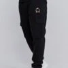 SikSilk Black Cargo Pants -Modern Men Wear Shop SS 27241 1