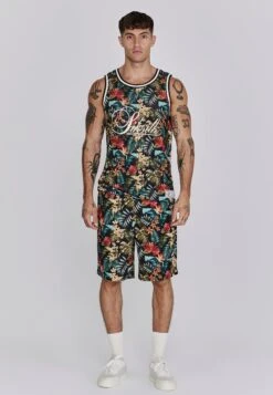SikSilk Multi Resort Short -Modern Men Wear Shop SS 27262 4