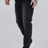 SikSilk Black Distressed Slim Fit Jeans -Modern Men Wear Shop SS 27274 1