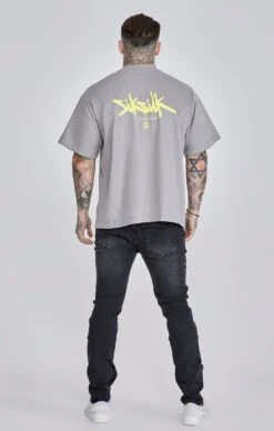 SikSilk Black Distressed Slim Fit Jeans -Modern Men Wear Shop SS 27274 5