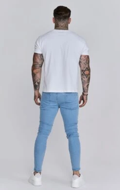 SikSilk Blue Skinny Jeans -Modern Men Wear Shop SS 27279 5