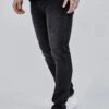 SikSilk Washed Black Slim Fit Jeans -Modern Men Wear Shop SS 27281 1