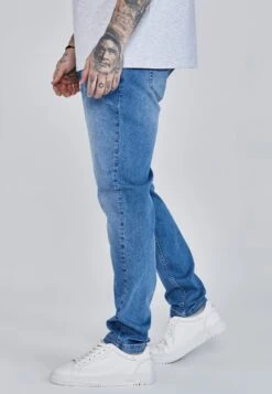 SikSilk Blue Slim Fit Jeans -Modern Men Wear Shop SS 27283 3
