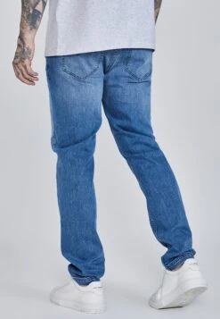 SikSilk Blue Slim Fit Jeans -Modern Men Wear Shop SS 27283 4