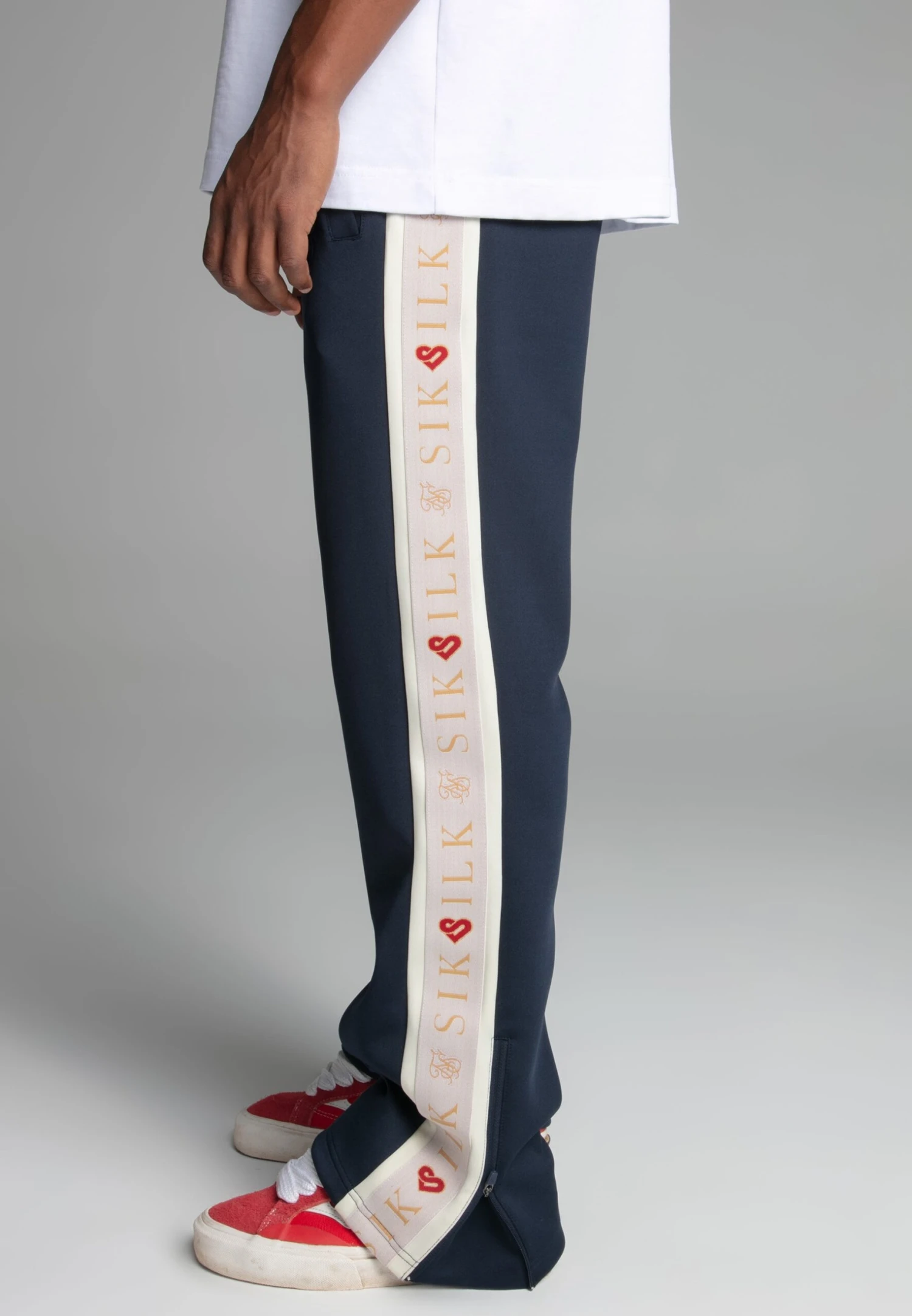 SikSilk Navy Track Pants 3 SikSilk Navy Track Pants