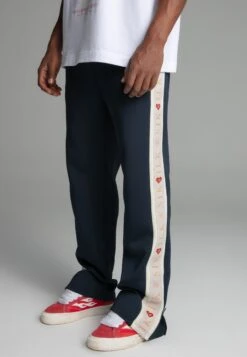 SikSilk Navy Track Pants 9 SikSilk Navy Track Pants -Modern Men Wear Shop SS 27330 3