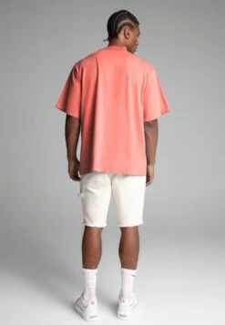 SikSilk Pink Logo T-Shirt -Modern Men Wear Shop SS 27345 5