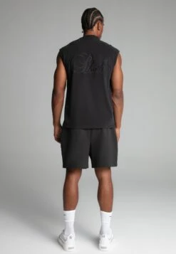 SikSilk Black Sleeveless T-Shirt -Modern Men Wear Shop SS 27362 5
