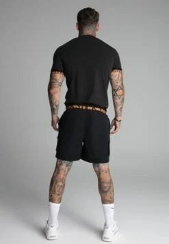 SikSilk Black Cargo Swim Short -Modern Men Wear Shop SS 27394 5